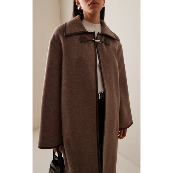 Toteme Double-Clasp Wool Coat - EU 34 - Picture 3 of 5